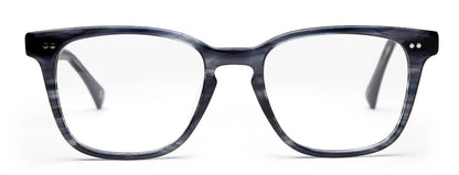 Dark Grey Tort Square Full Rim Acetate Frame for Men