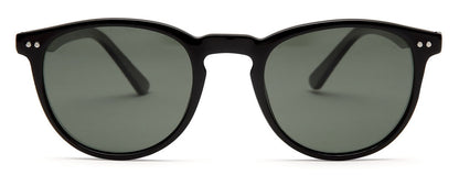Black Wayfarer Sunglasses Full Rim Acetate Frame