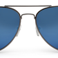 Blue Mirrored 400 UV Protected Aviator Sunglasses For Men & Women