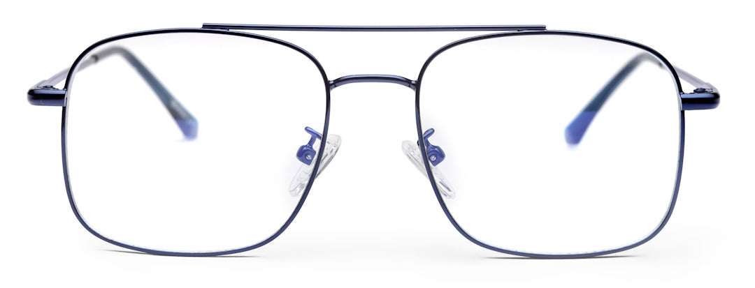 Blue Aviator Frame For Men