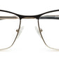 Black Rectangular Frame For Men