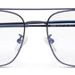 Blue Aviator Frame For Men