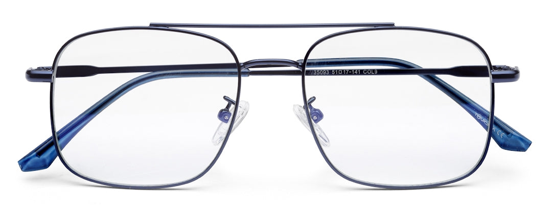 Blue Aviator Frame For Men