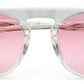 Pink Aviator Full Rim UV400 Protected Sunglasses For Men