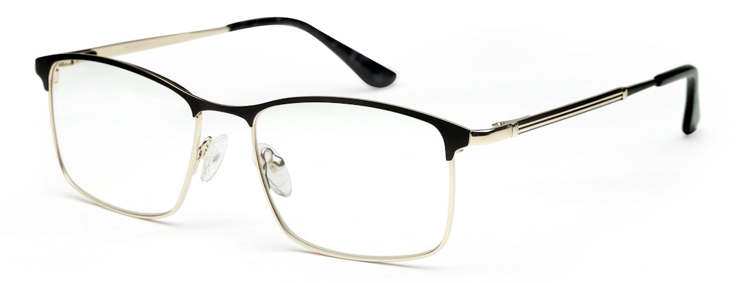 Black Rectangular Frame For Men