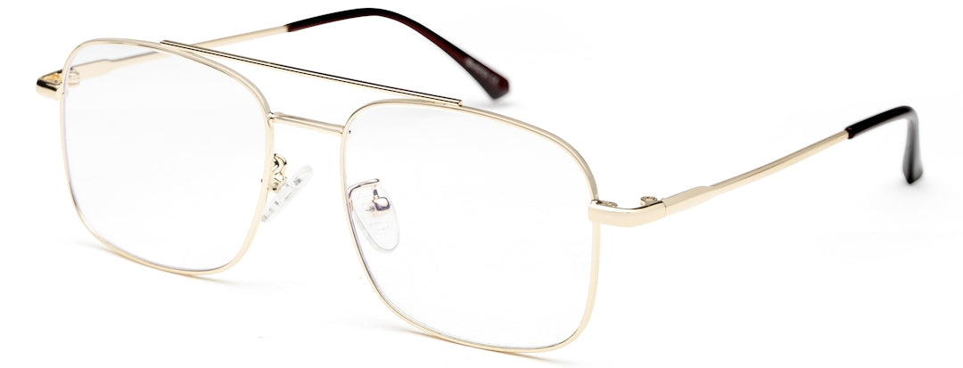 Golden Aviator Frame For Men