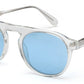 Blue Aviator Full Rim UV400 Protected Sunglasses For Men