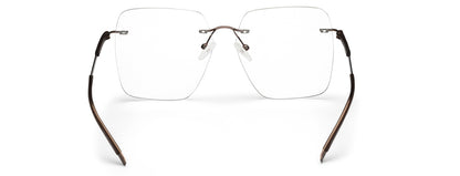 Copper Rimless Frame for Men & Women