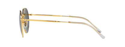 Gold Border Design Metal Frame Irregular Ray-Ban Round Sunglasses