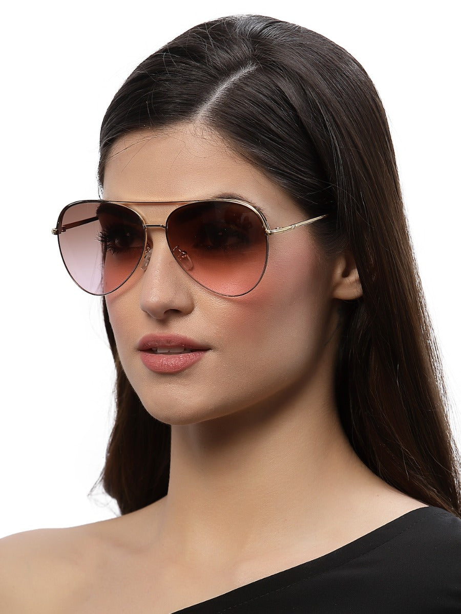 Women's pink aviator sunglasses cheap