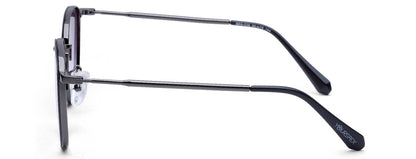 Gradient Purple Metal UV Sunglass for Men and Women