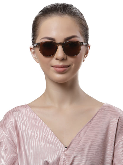 Brown Wayfarer Full Rim Acetate Frame