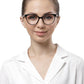 Black Cateyes Full Rim Acetate Frame for Women