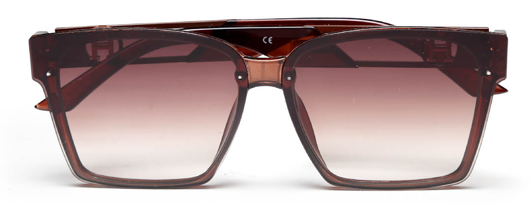 Brown Square UV Sunglass for Men & Women