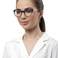 Green Cateyes Full Rim Acetate Metal Frame for Women