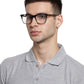 Brown Tort Square Full Rim Acetate Frame for Men