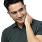 Sliver Square Spectacles for Men