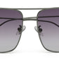 Gunmetal Grey Shade Square Shaped UV Sunglass for Men & Women