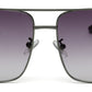 Gunmetal Grey Shade Square Shaped UV Sunglass for Men & Women