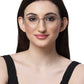 Silver Cat-eye Spectacles with Gold Tort