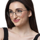 Full-Rim Round Black Spectacles