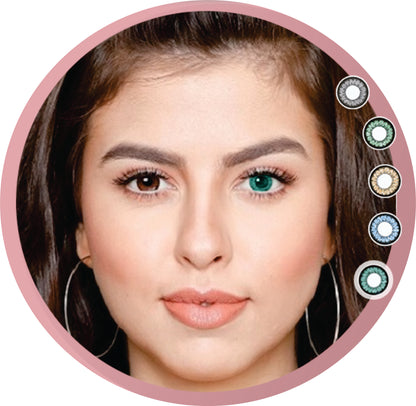 Lacelle Circle Colour Monthly Disposable Contact Lens (1 lens pack)