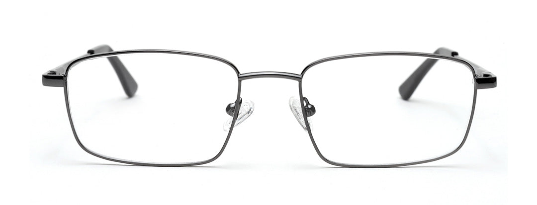 Full-Rim Grey Rectangle Spectacle Frame