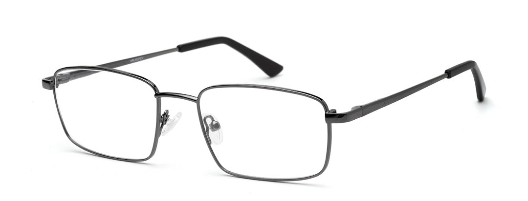 Full-Rim Grey Rectangle Spectacle Frame