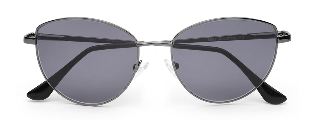 Gunmetal Cateye Sunglasses