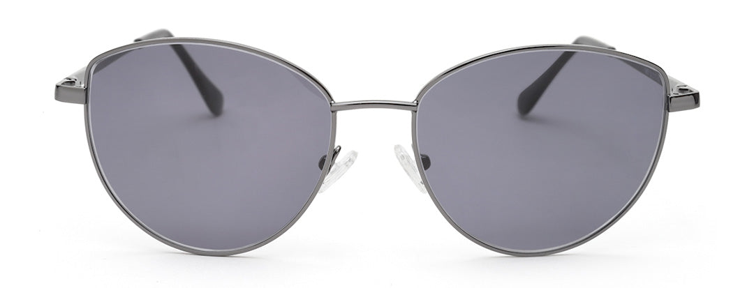 Gunmetal Cateye Sunglasses