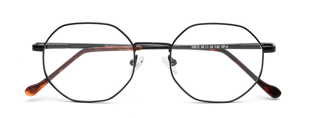 Trendy UniSex Hexagon Spectacle Frame