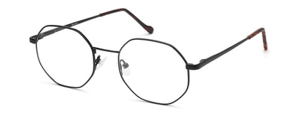 Trendy UniSex Hexagon Spectacle Frame