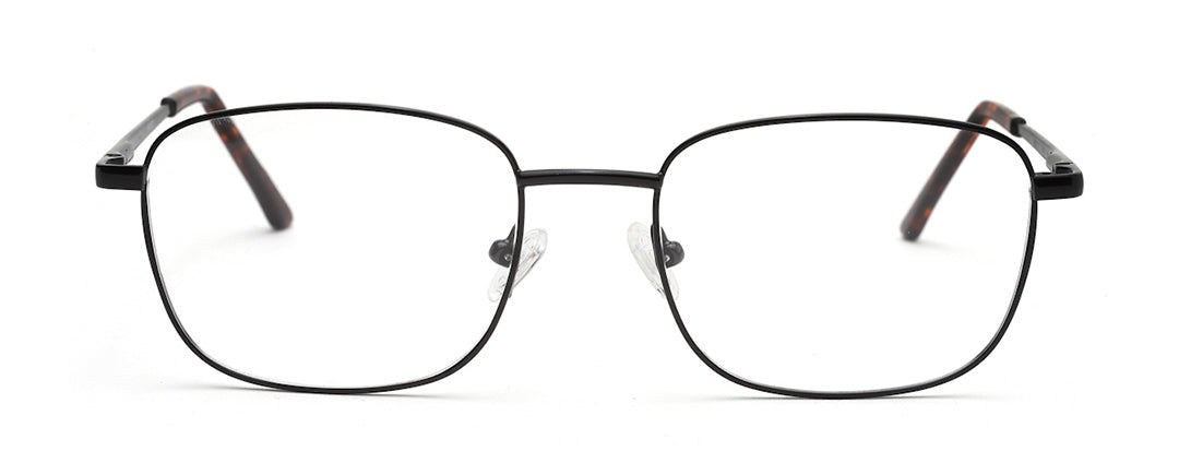 Full-Rim Black Square Spectacle Frame