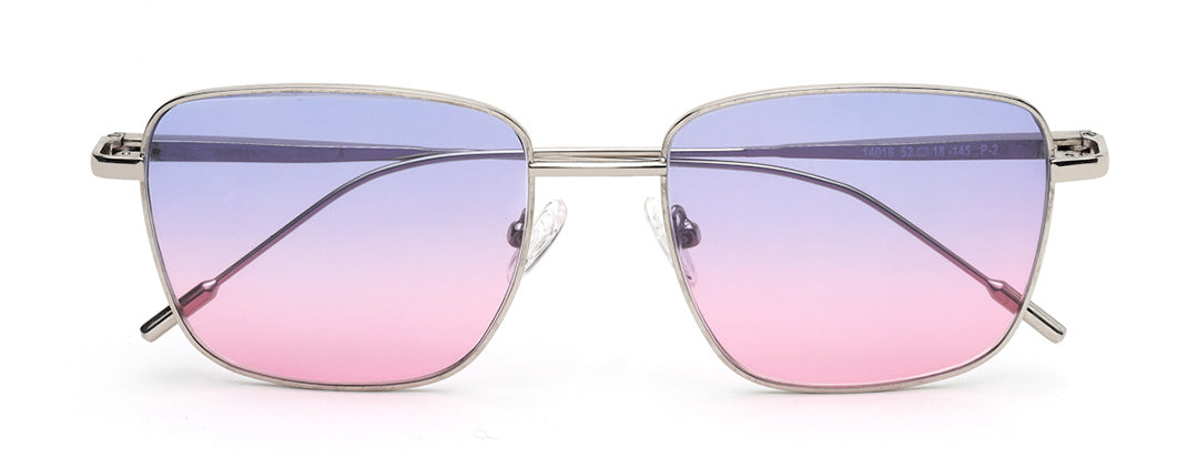 Gradient Blue Pink Sunglasses