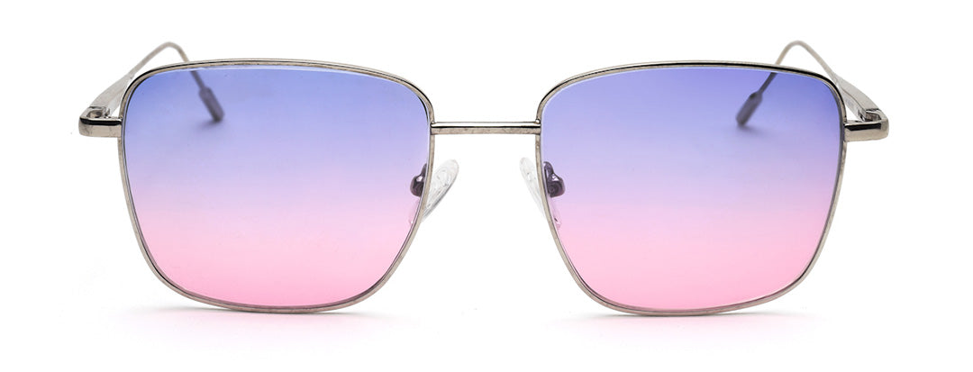 Gradient Blue Pink Sunglasses