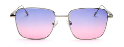 Gradient Blue Pink Sunglasses