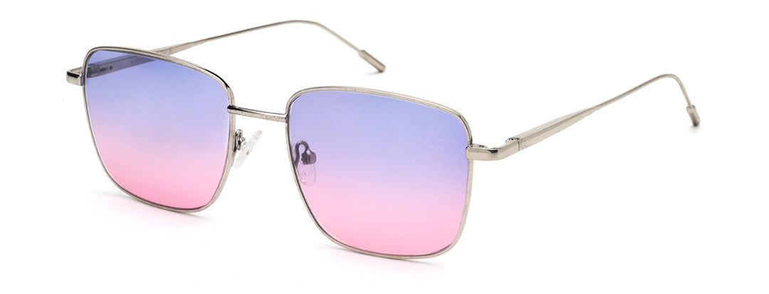 Gradient Blue Pink Sunglasses