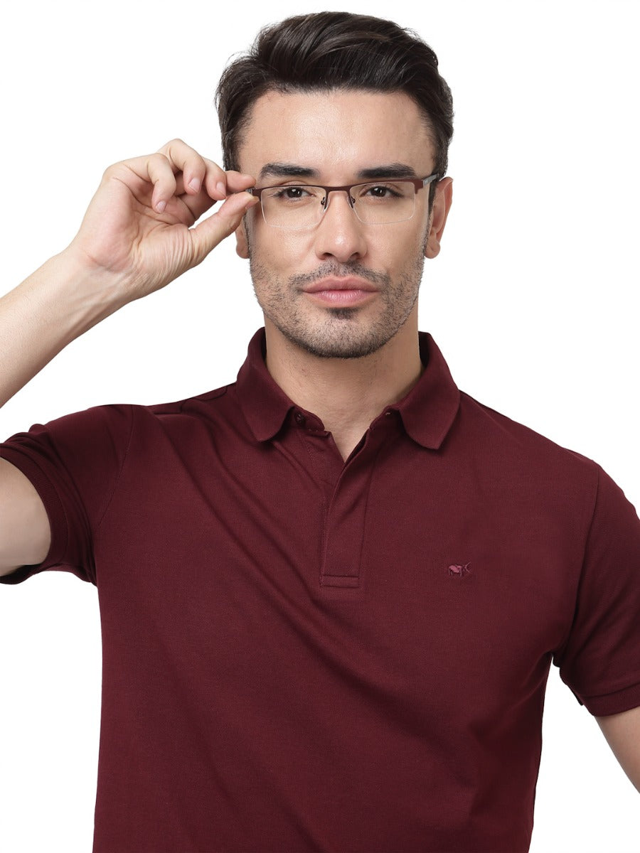 HALF RIM WINE SPECTACLES FOR MEN