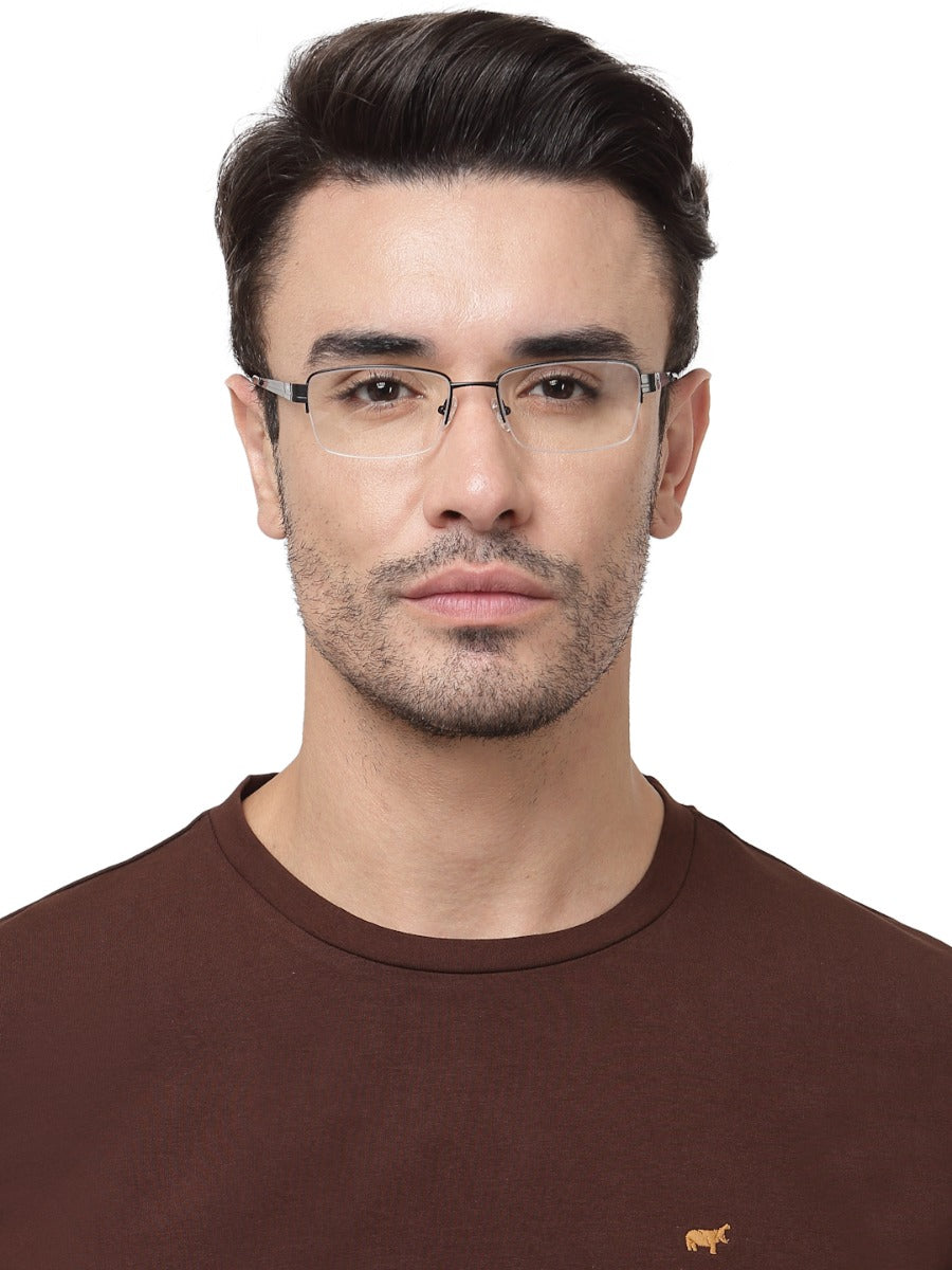 CLASSIC BLACK RECTANGLE EYEGLASSES