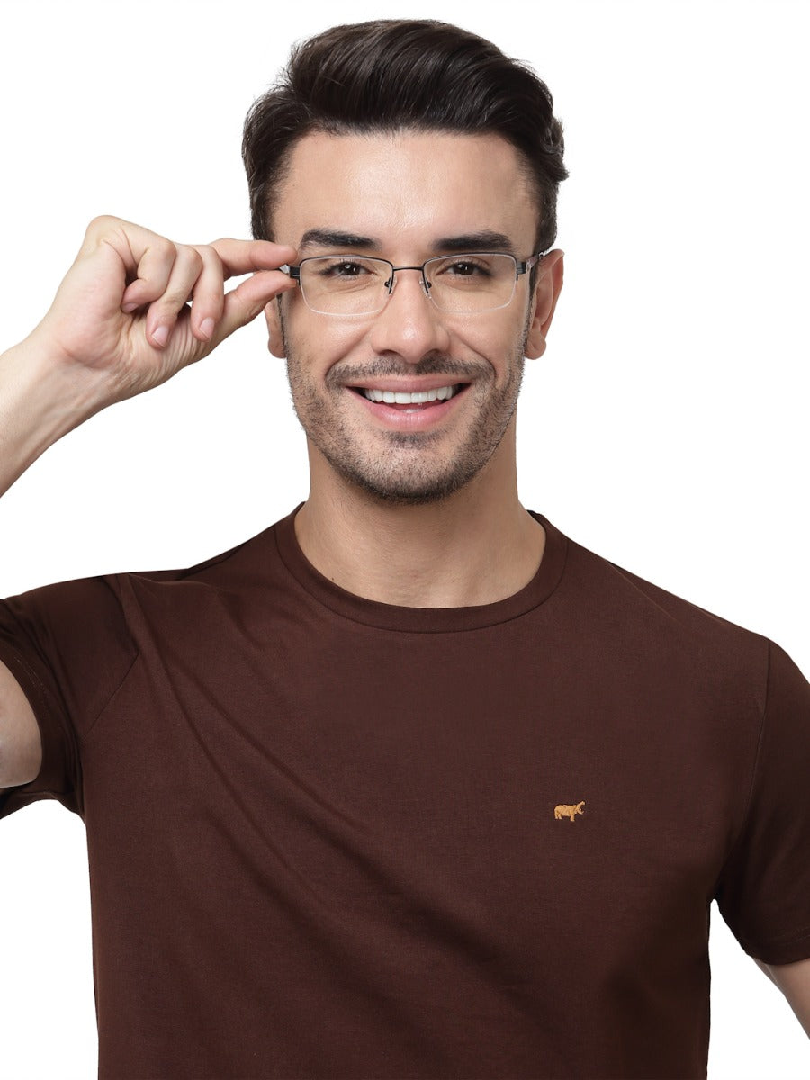 CLASSIC BLACK RECTANGLE EYEGLASSES