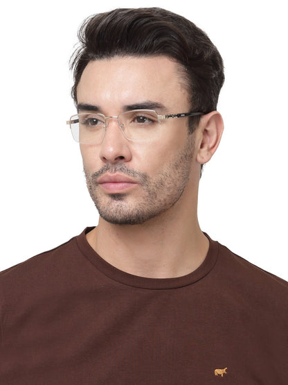 GOLDEN RECTANGULAR UNISEX FRAME