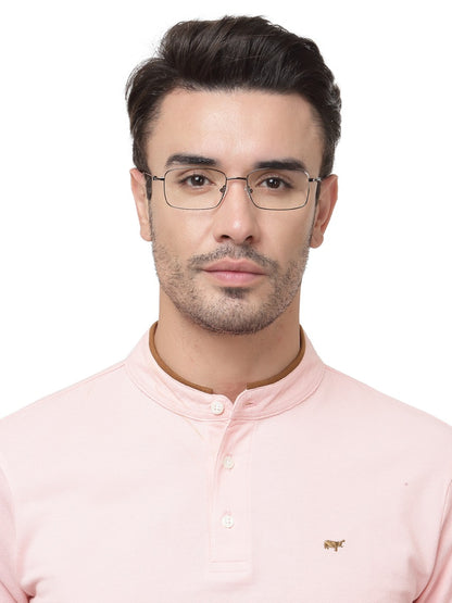 METALLIC GREY FULL RIM UNISEX FRAME