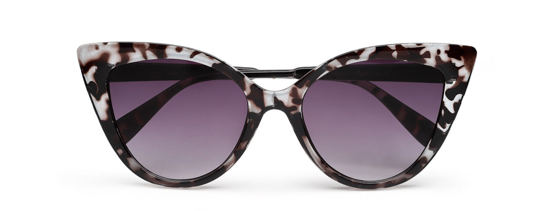 Trendy Transparent Leopard Sunglass