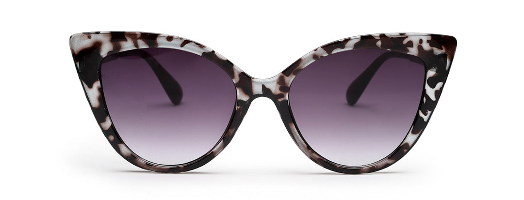 Trendy Transparent Leopard Sunglass