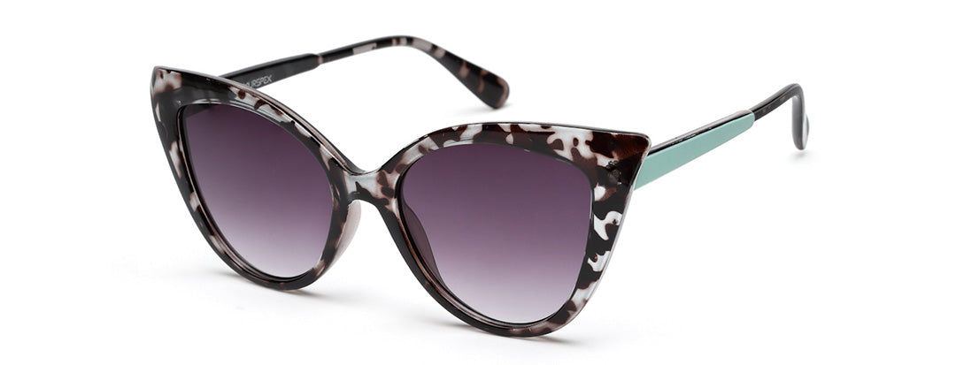 Trendy Transparent Leopard Sunglass