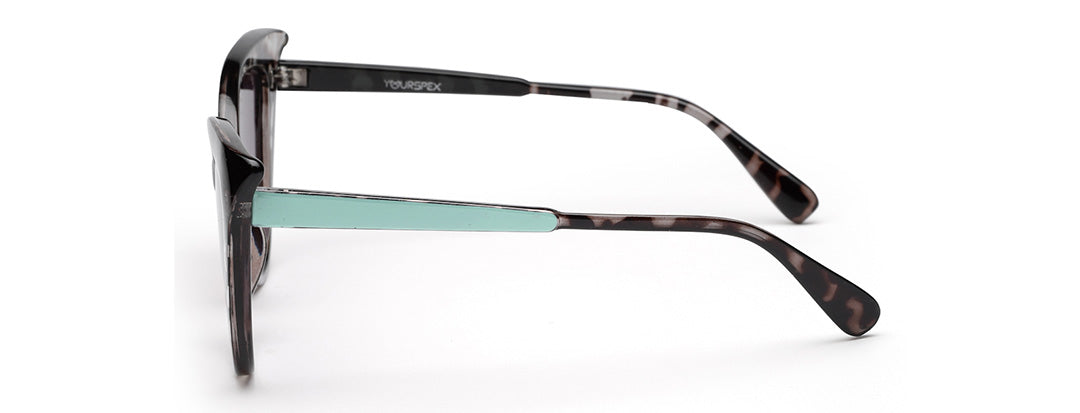 Trendy Transparent Leopard Sunglass