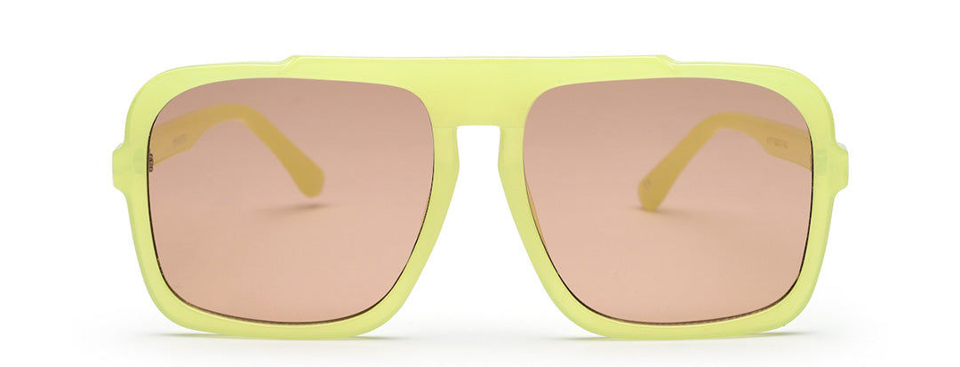 Funky Lemon Square Sunglasses