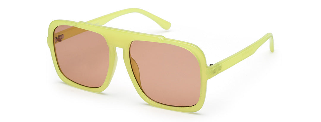 Funky Lemon Square Sunglasses