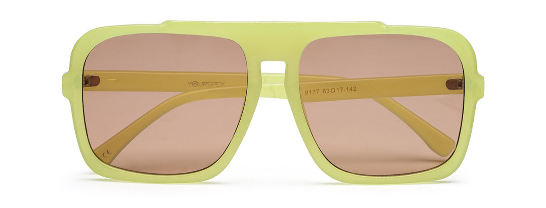 Funky Lemon Square Sunglasses