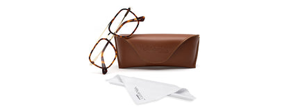 Tort Brown Square Glasses